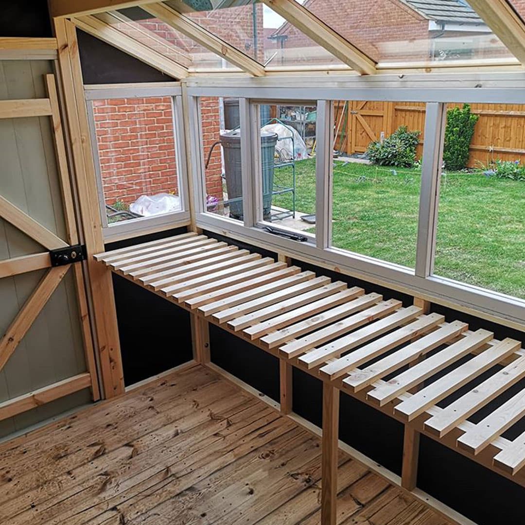 Potting Sheds with FREE Installation Shed Greenhouse Combo