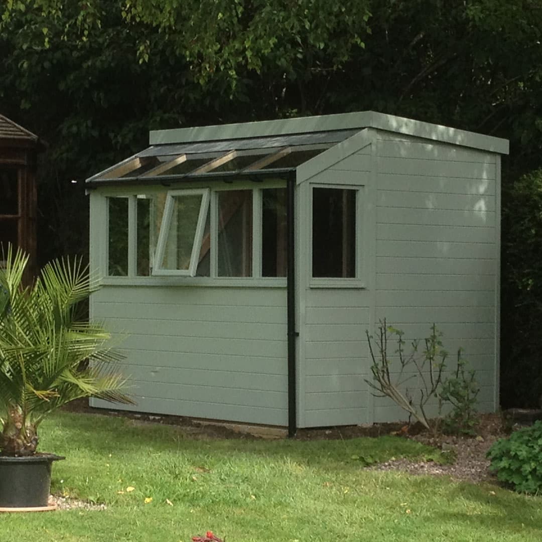 Potting Sheds with FREE Installation Shed Greenhouse Combo